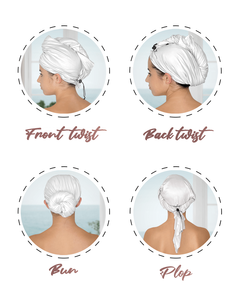 Watercolor Microfiber Hair Towel Curly Girl Approved – The