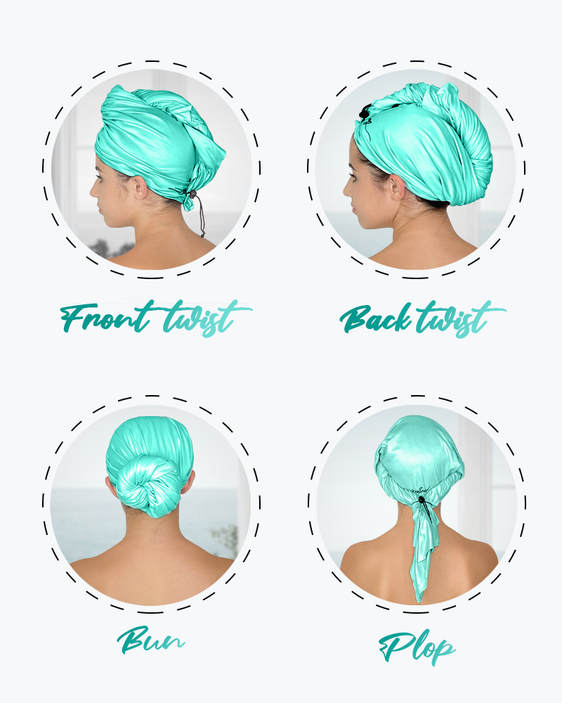 Watercolor Microfiber Hair Towel Curly Girl Approved The Perfect Haircare