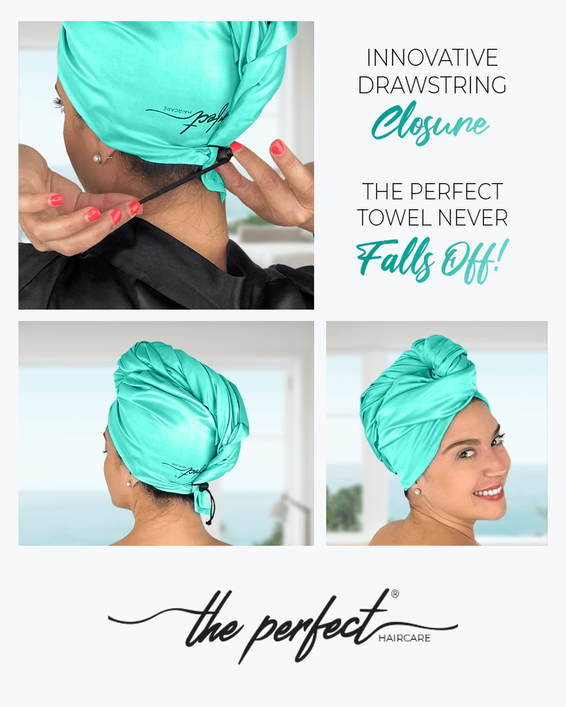 Aqua discount hair towel