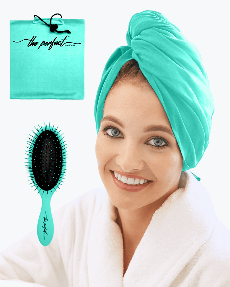 Aqua Microfiber Hair Towel For Women and Girls The Perfect Haircare