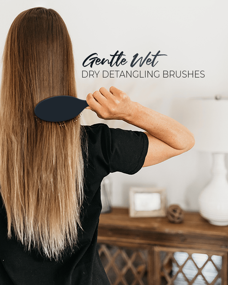 Wet hair brush sales for curly hair