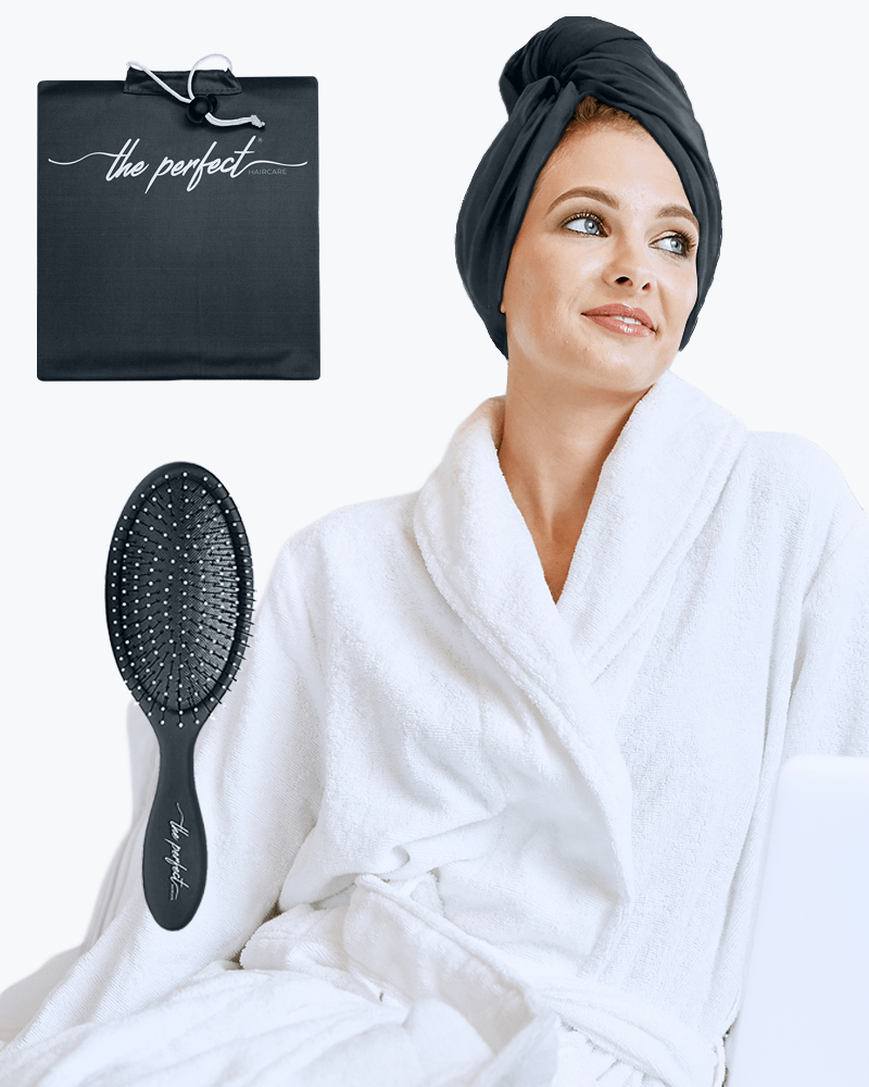 Smooth Microfiber Hair Towel Wrap