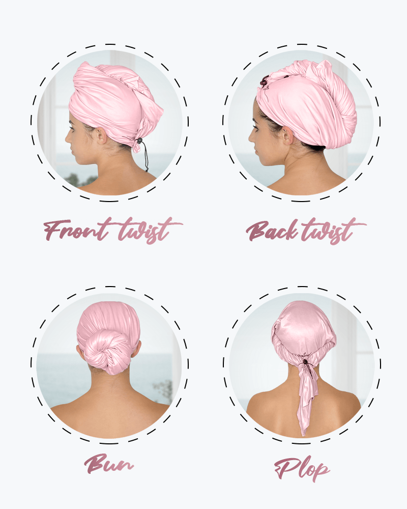 Watercolor Microfiber Hair Towel Curly Girl Approved The Perfect Haircare